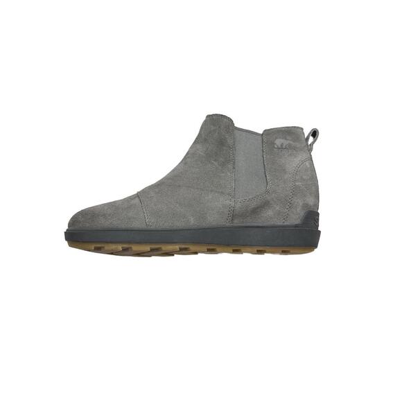 Women’s gray suede cap toe Sorel Evie II Size 9 gray - Picture 1 of 8